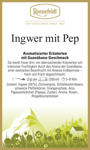 Ingwer mit Pep