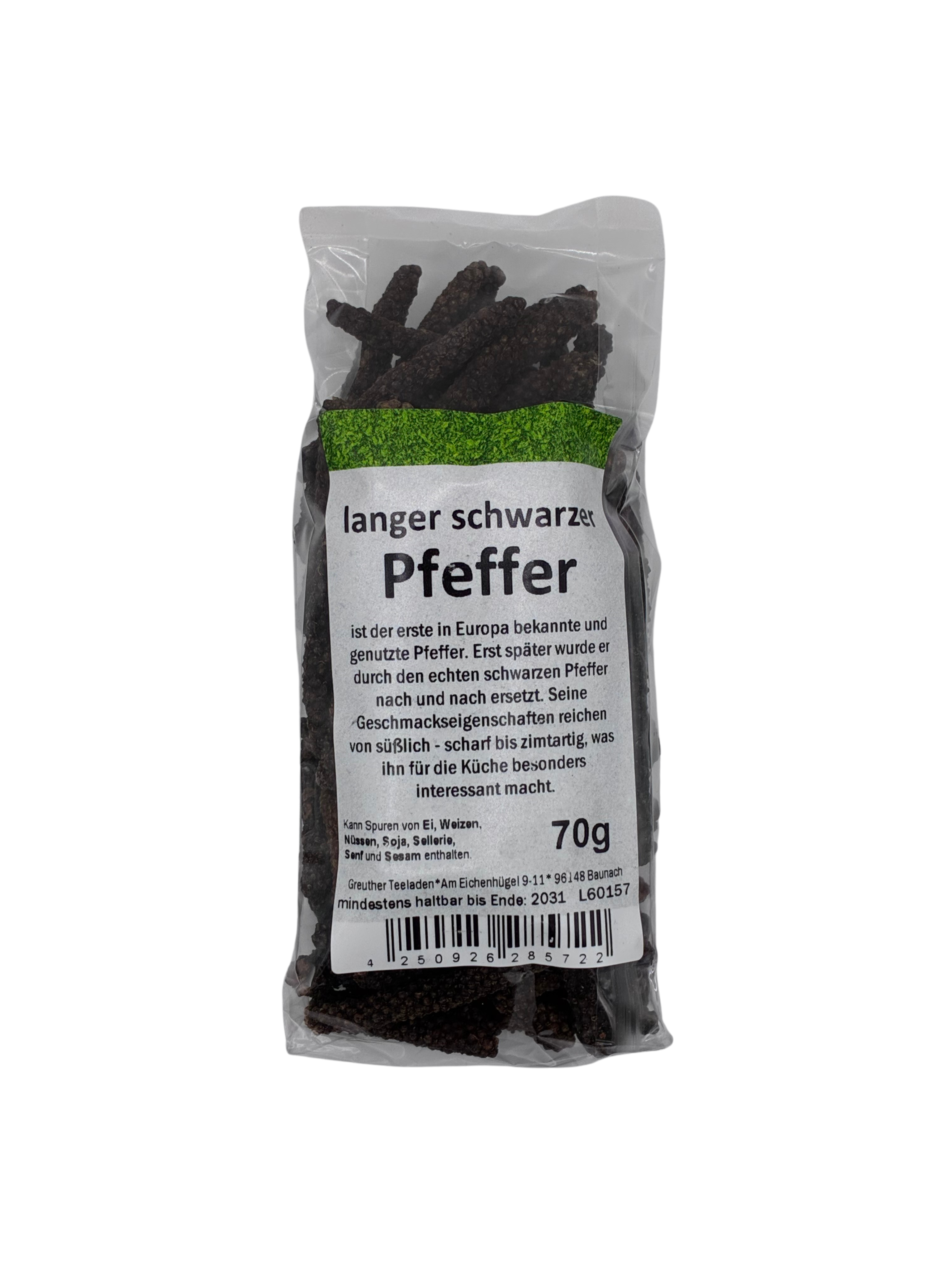 Langer schwarzer Pfeffer