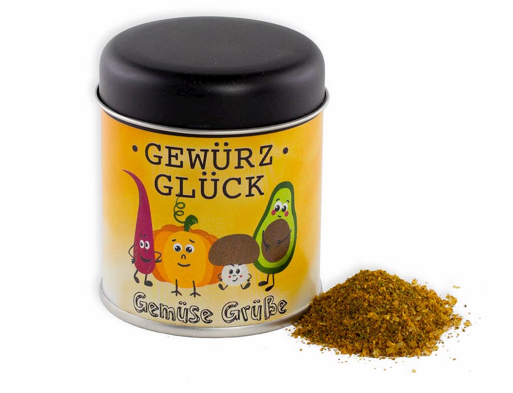 Gewürz-Glück Gemüse Grüße