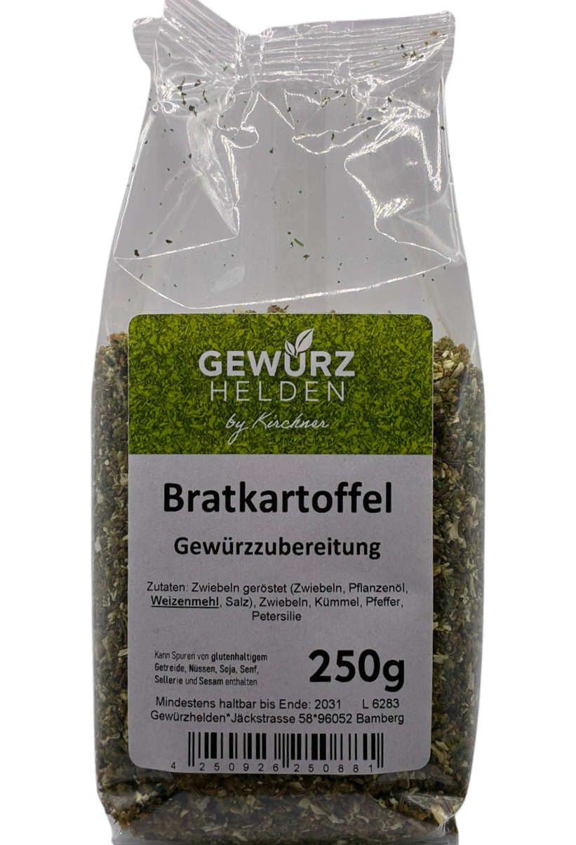 Bratkartoffel Gewürzzubereitung