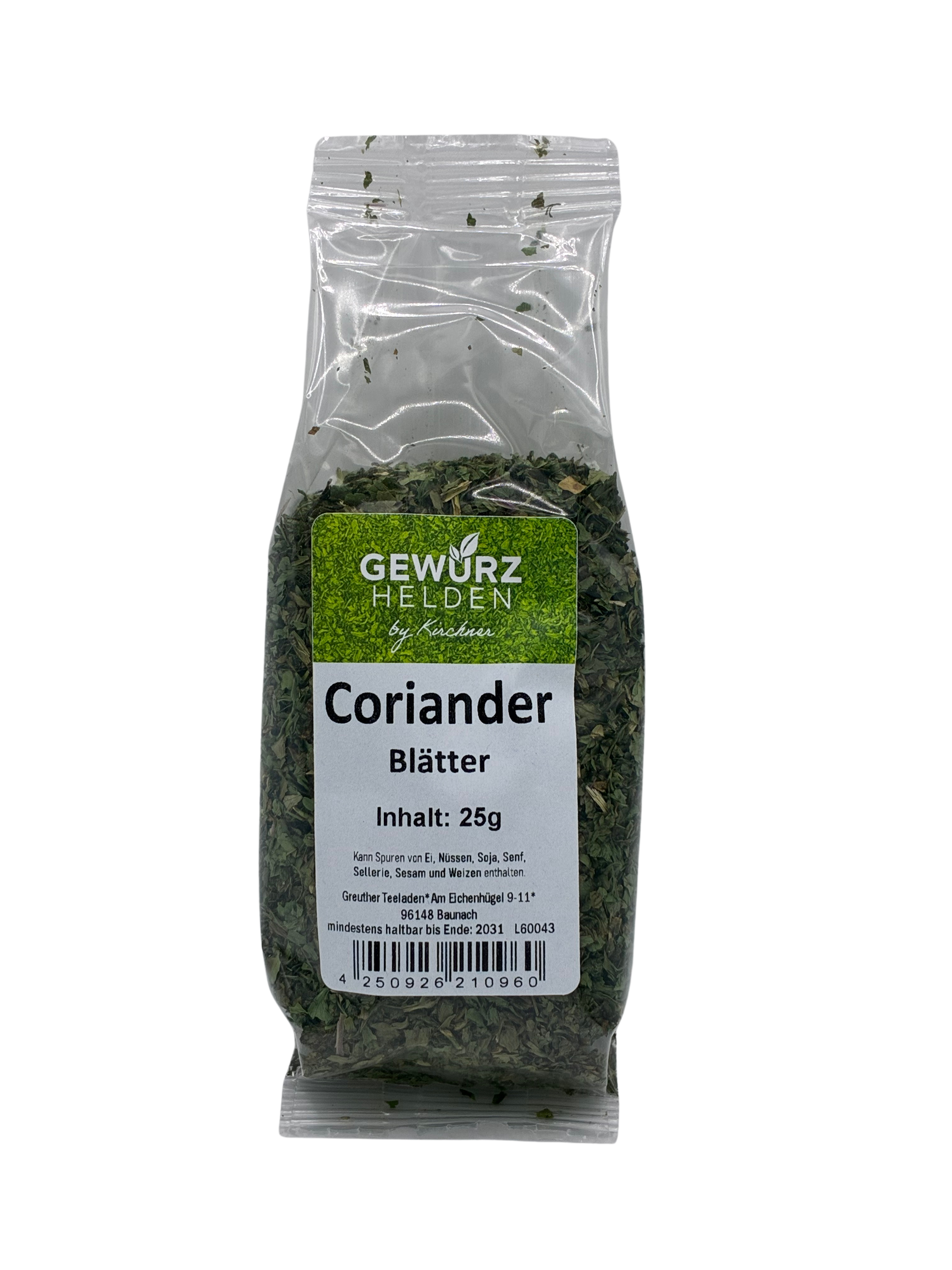 Corianderblätter