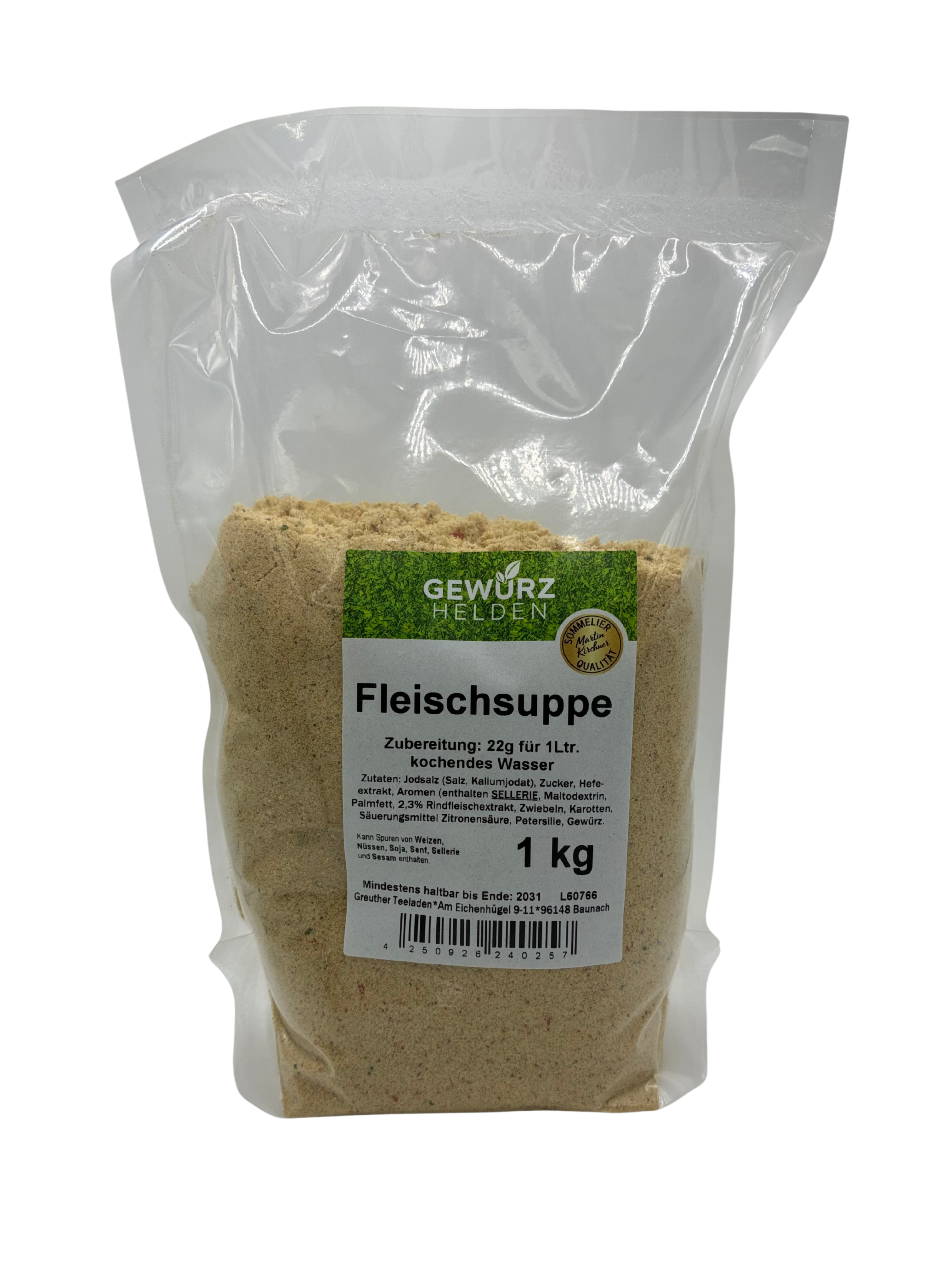 Fleischsuppe
