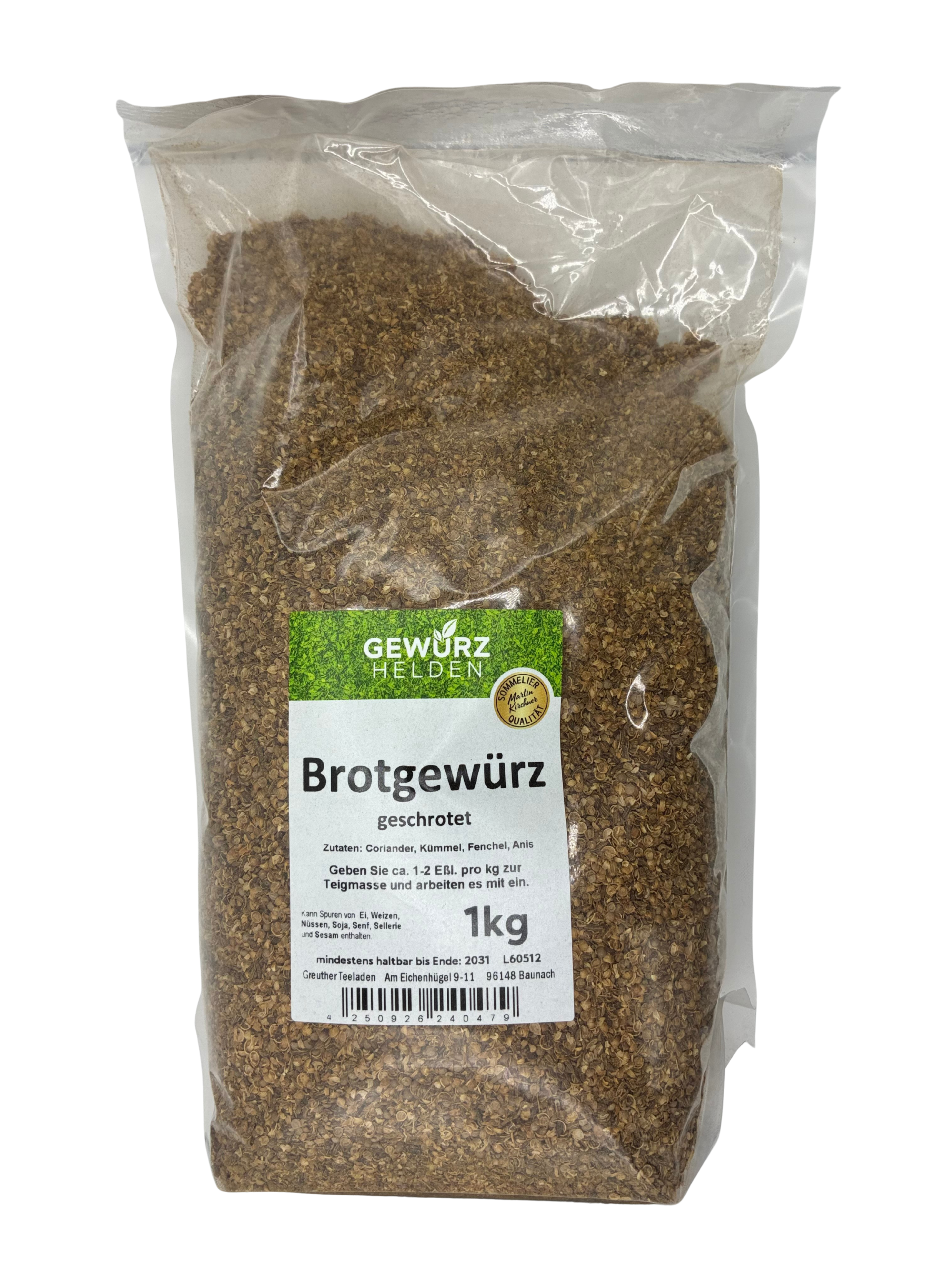 Brotgewürz geschrotet