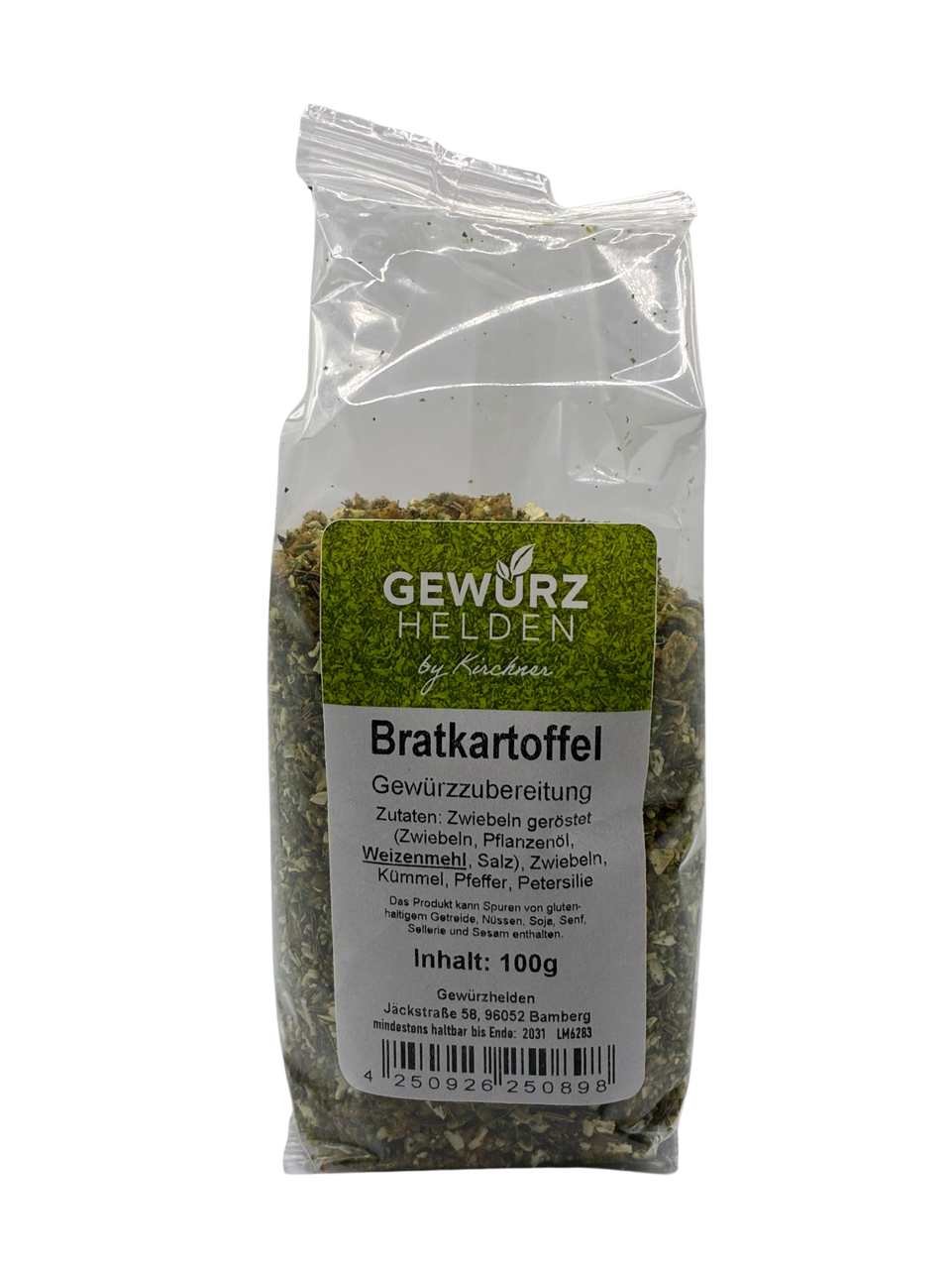 Bratkartoffel Gewürzzubereitung