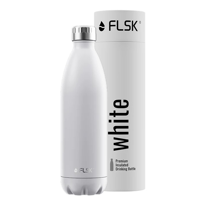 FLSK Trinkflasche white