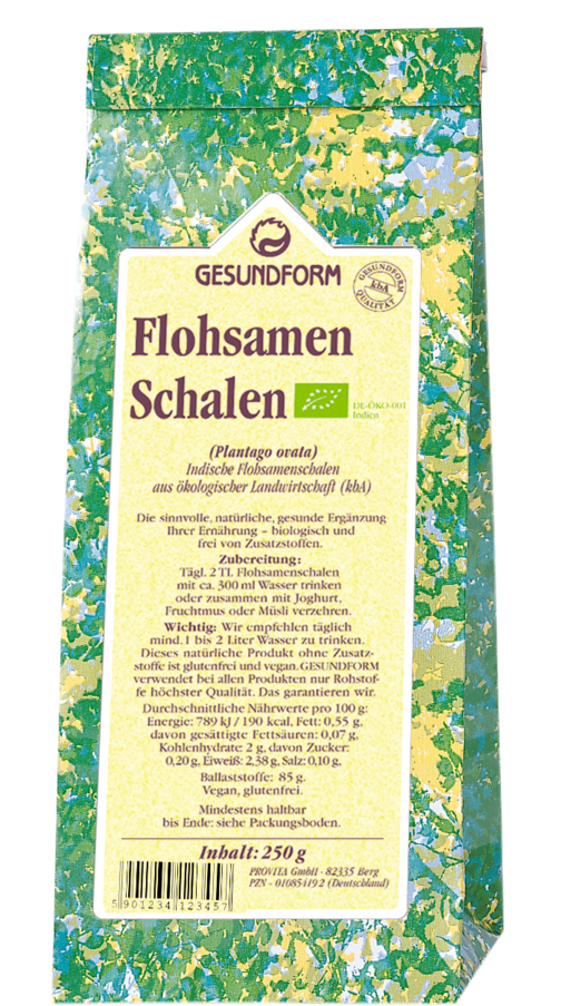 BIO Flohsamenschalen