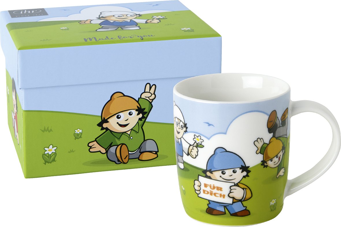 Mainzelmännchen Porzellanbecher