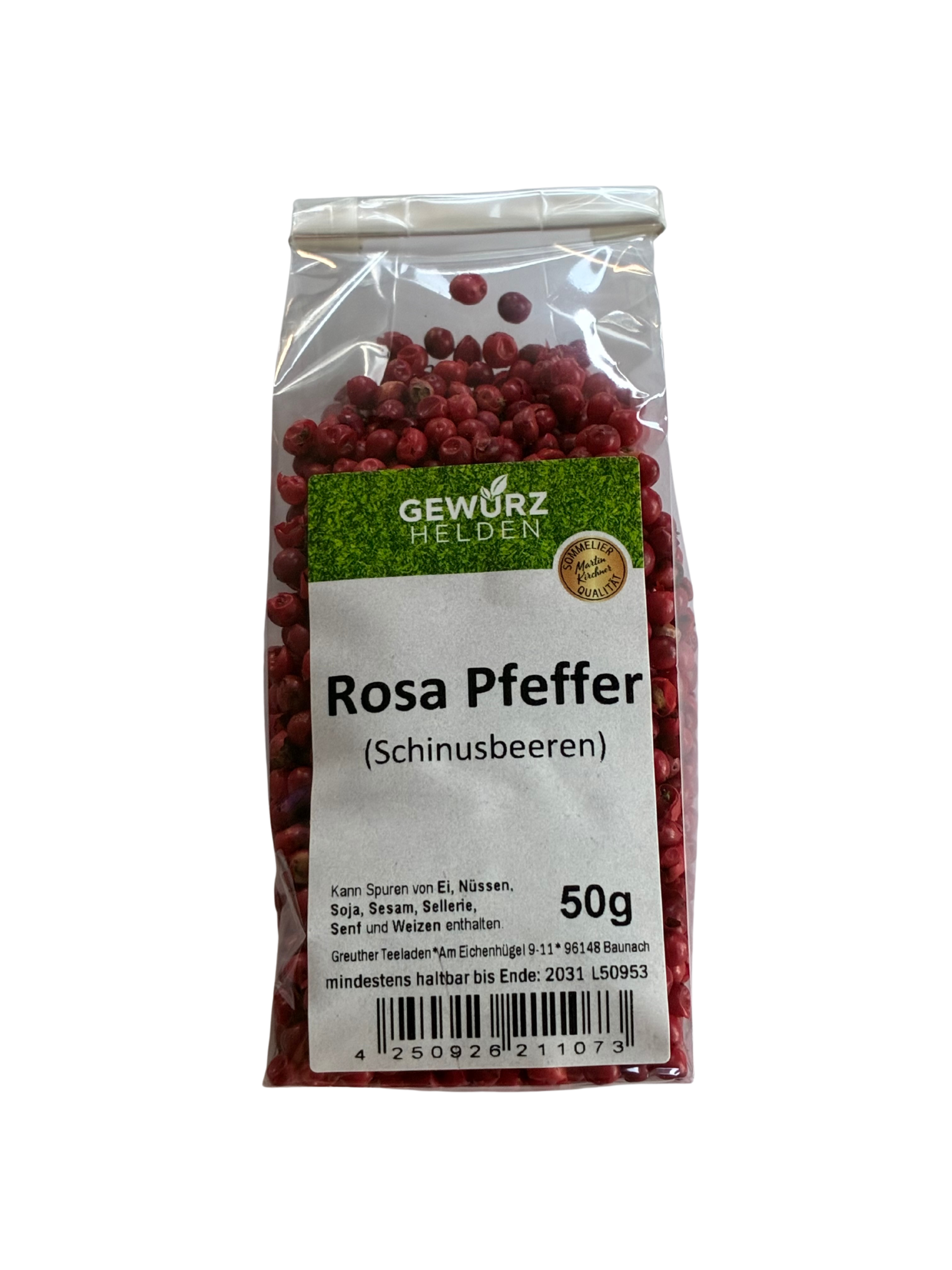 Rosa Pfeffer (Schinusbeeren ganz)