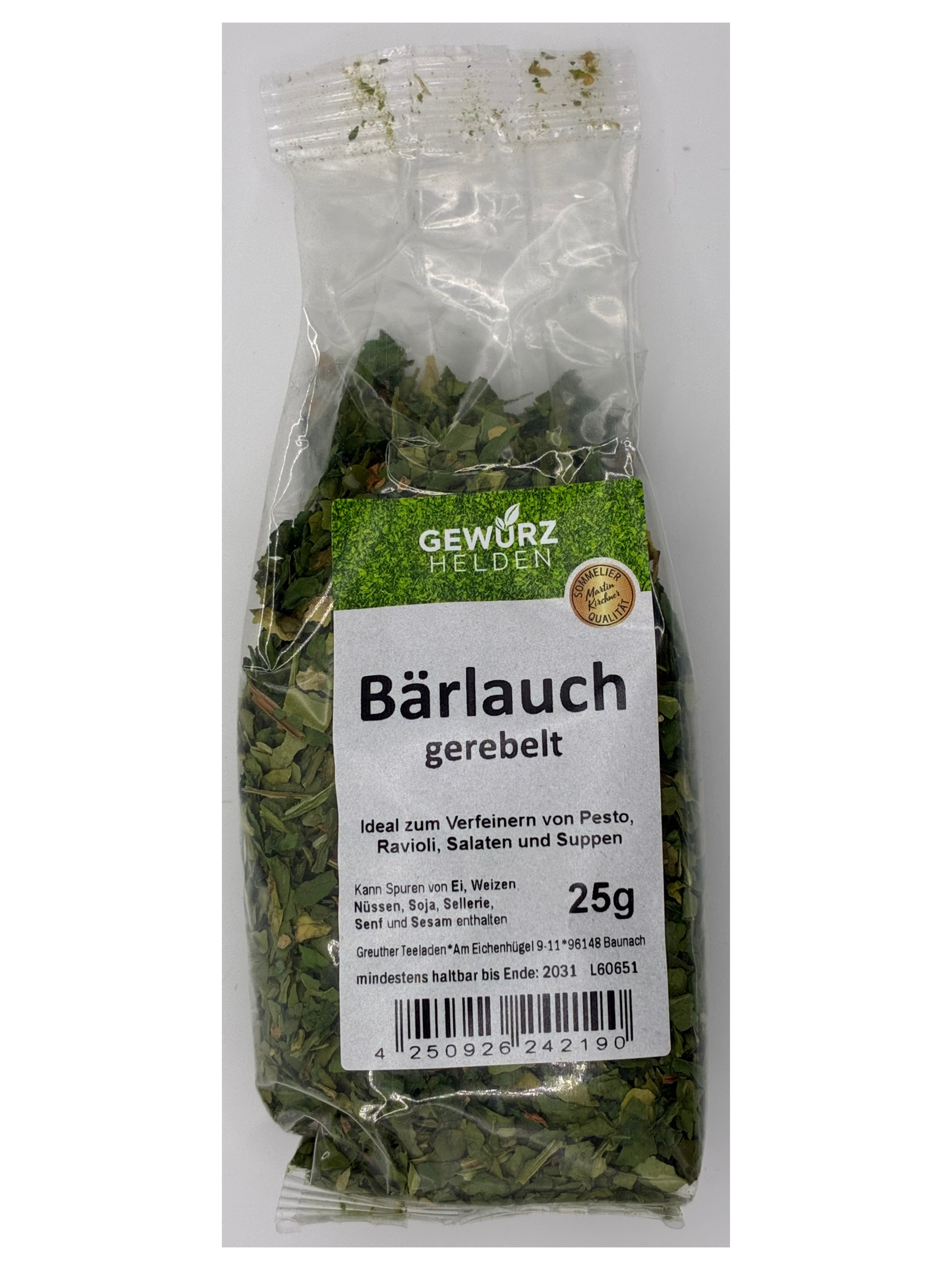 Bärlauch gerebelt