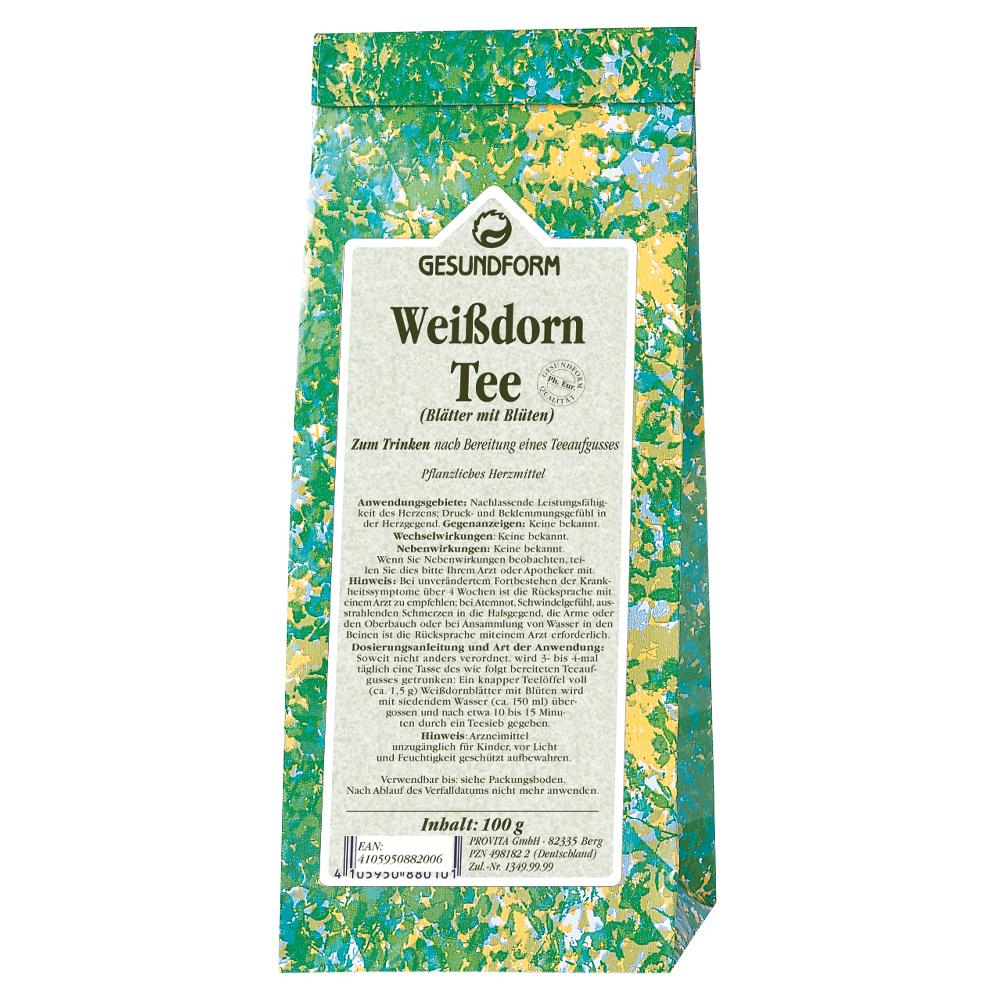 Weißdorn Tee