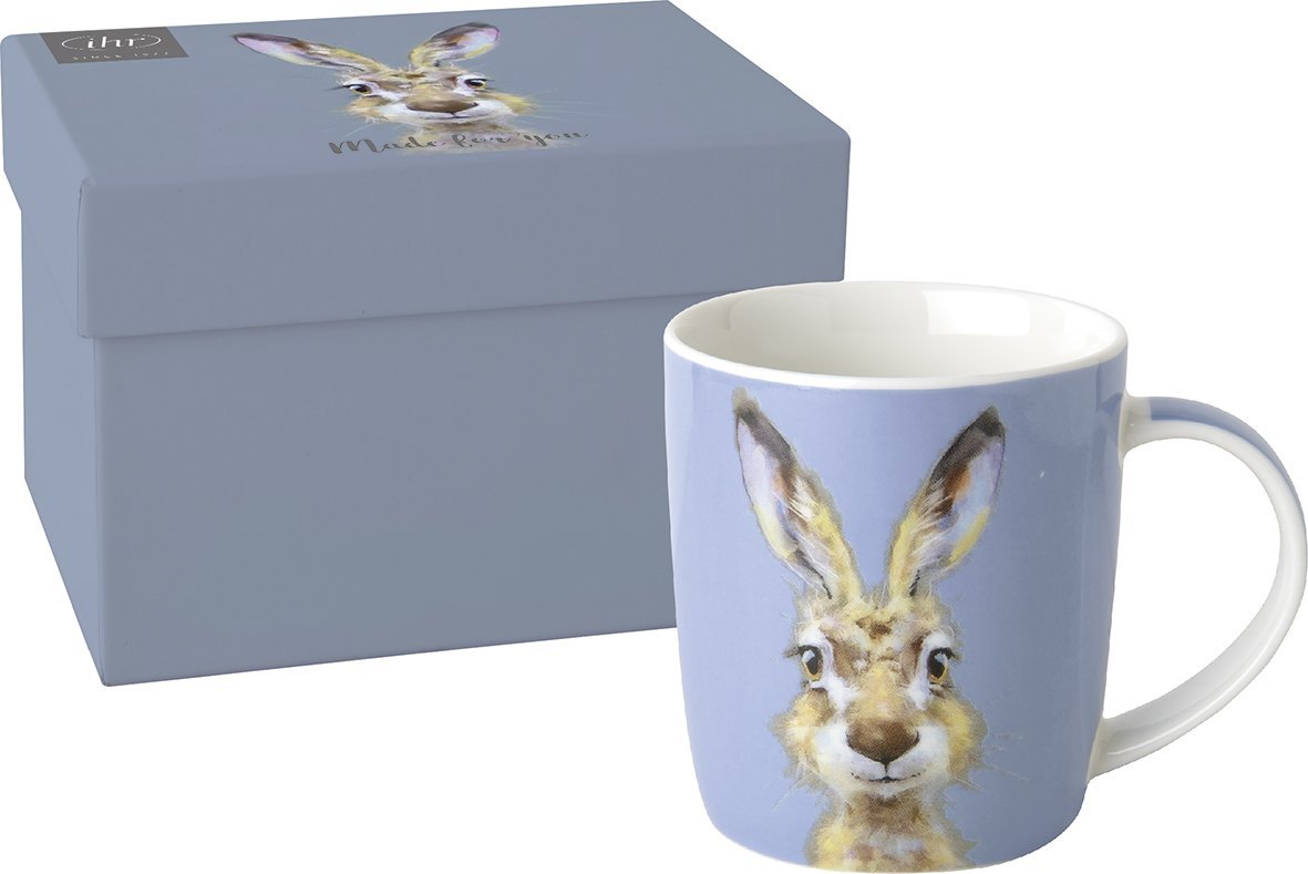 Porzellanbecher RABBIT BUSTER blue