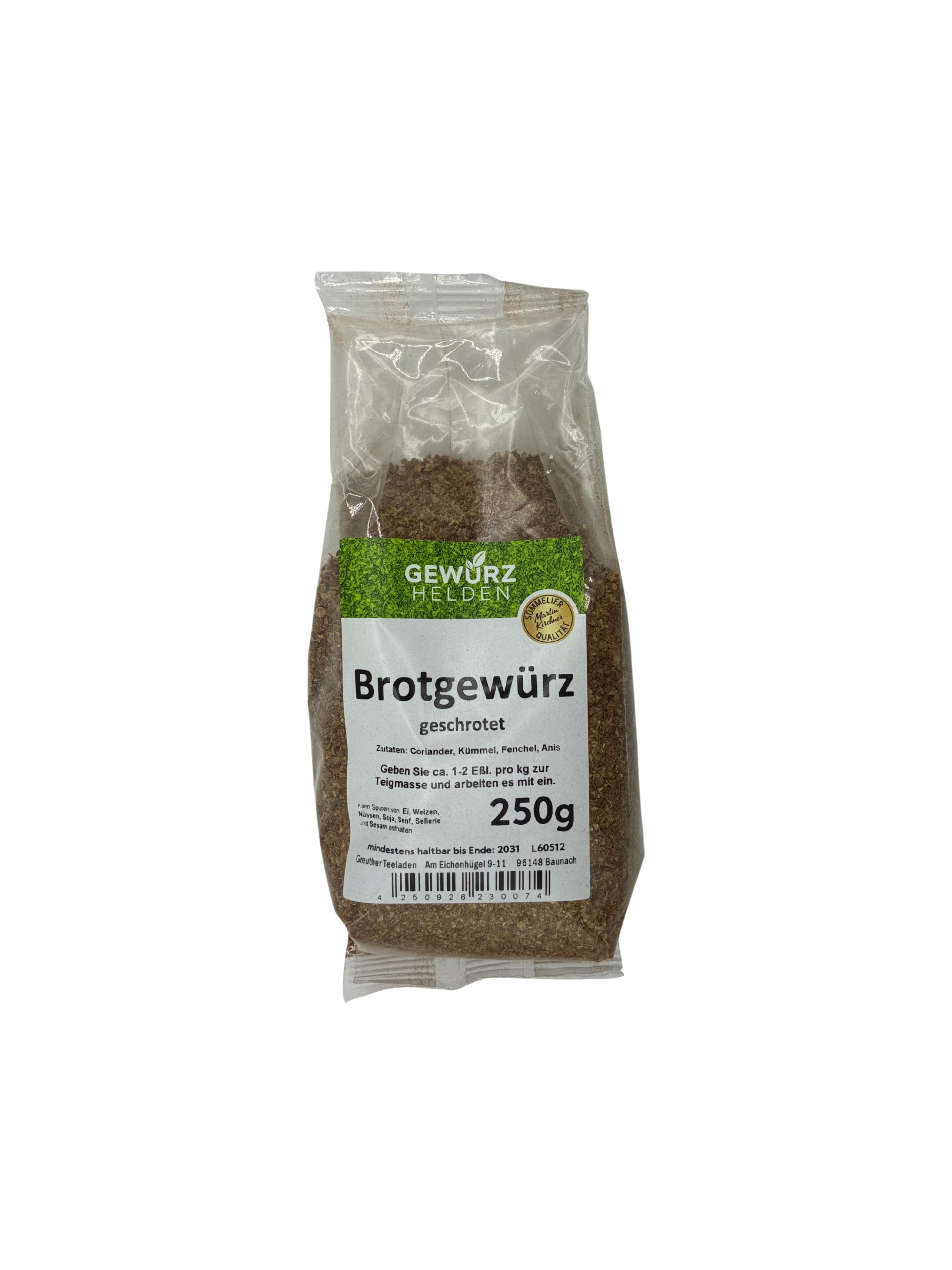 Brotgewürz geschrotet