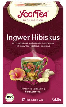 Yogi Tea® Ingwer Hibiskus