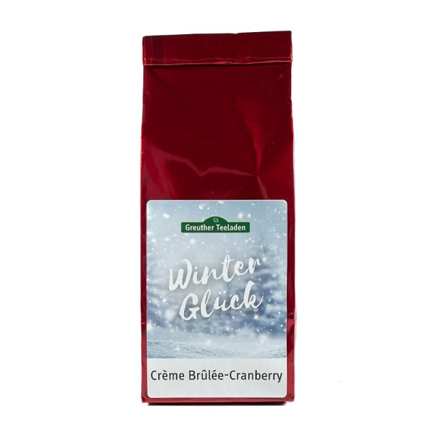 Winter Glück | Crème Brûlée Vanille-Cranberry