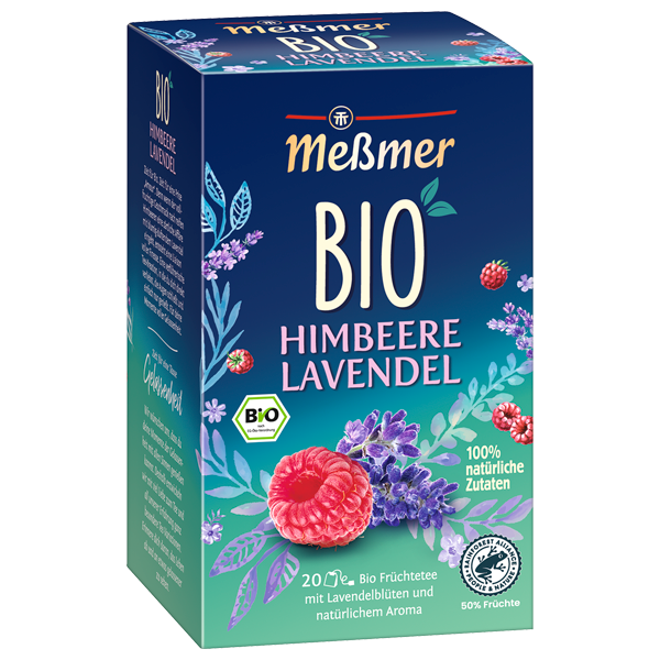 BIO Früchtetee Himbeere-Lavendel 20 Btl.